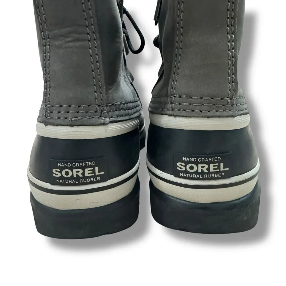 SOREL Caribou Boots 6 Waterproof Insulated Snow Winter Cabin Core Outdoor